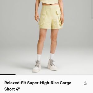 Lululemon SHR relaxed cargo shorts